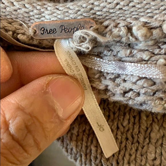 Oversized loose sweater by Free People size L - Picture 7 of 8